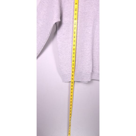 Vintage Jerzees “BOSS Technologies”Light Gray Sweatshirt Made in USA Size XL 46 - Picture 9 of 11